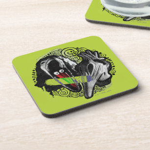 Beetlejuice   Adam & Barbara Scary Beverage Coaster