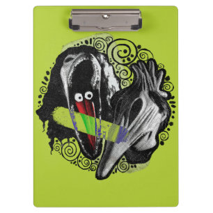 Beetlejuice Adam & Barbara Scary Clipboard