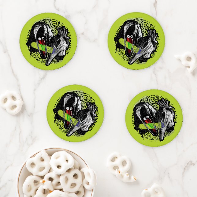 Beetlejuice | Adam & Barbara Scary Coaster Set (In Situ)