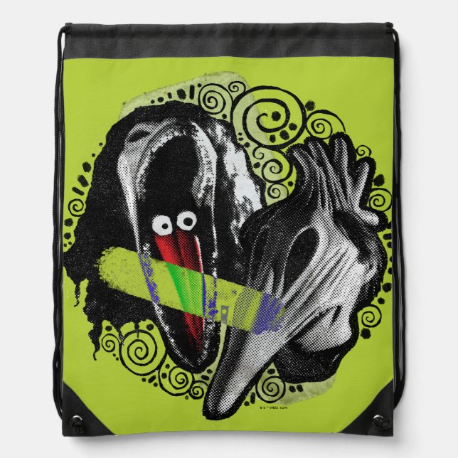 Beetlejuice | Adam & Barbara Scary Drawstring Bag (Front)