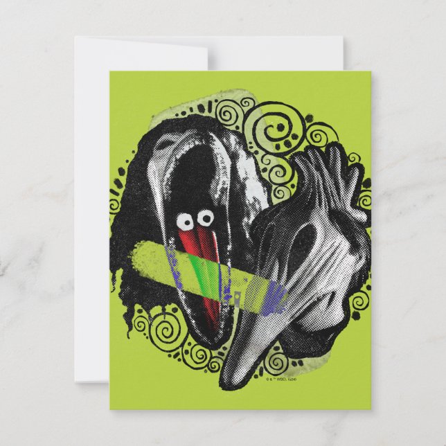 Beetlejuice | Adam & Barbara Scary Note Card (Front)