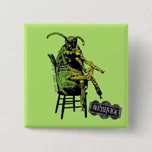 Beetlejuice   Beetle in Chair Button