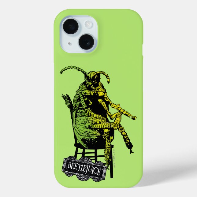 Beetlejuice | Beetle in Chair Case-Mate iPhone Case (Back)