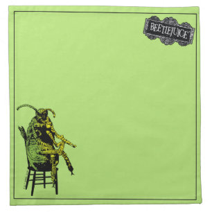 Beetlejuice Beetle in Chair Cloth Napkin