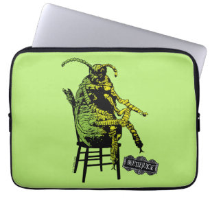 Beetlejuice Beetle in Chair Laptop Sleeve