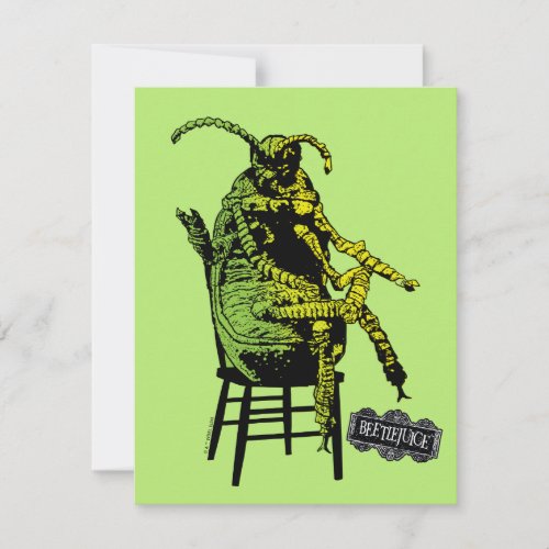 Beetlejuice | Beetle in Chair