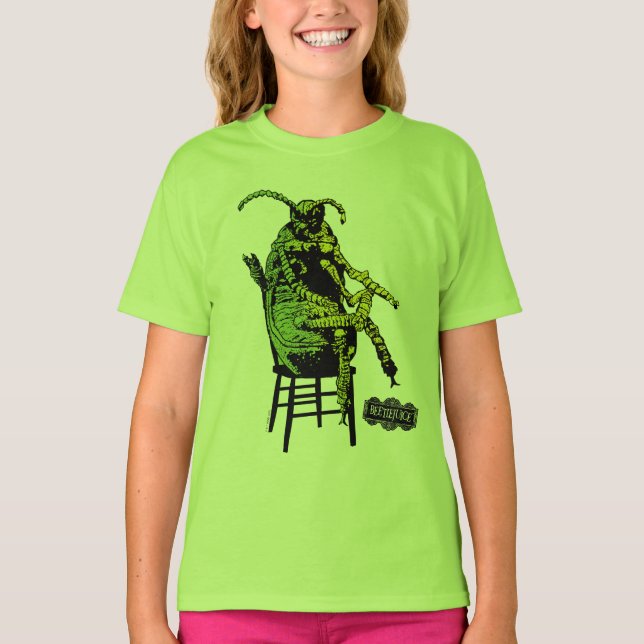 Beetlejuice | Beetle in Chair T-Shirt (Front)