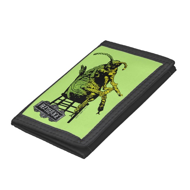 Beetlejuice | Beetle in Chair Trifold Wallet (Bottom)