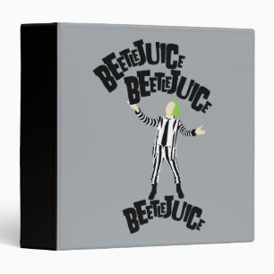 Beetlejuice Beetlejuice Beetlejuice 3 Ring Binder