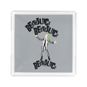 Beetlejuice Beetlejuice Beetlejuice Acrylic Tray