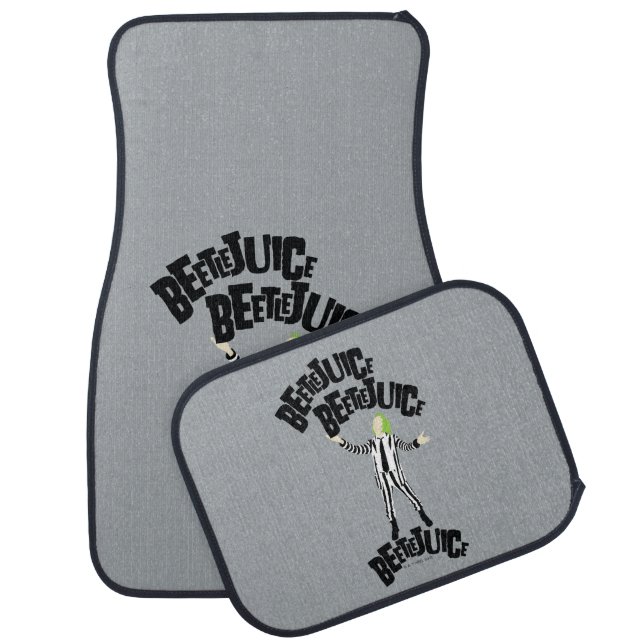 Beetlejuice Beetlejuice Beetlejuice Car Floor Mat (Set)