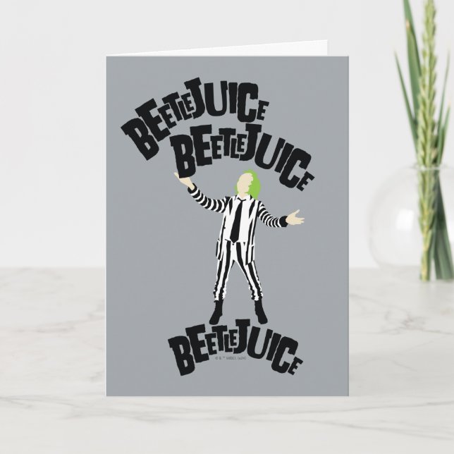 Beetlejuice Beetlejuice Beetlejuice Card (Front)
