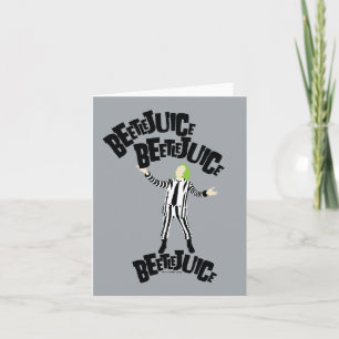 Beetlejuice Beetlejuice Beetlejuice Note Card