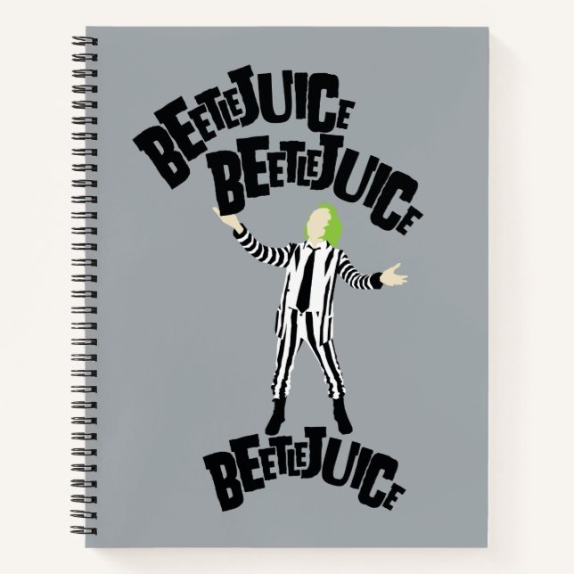 Beetlejuice Beetlejuice Beetlejuice Notebook (Front)