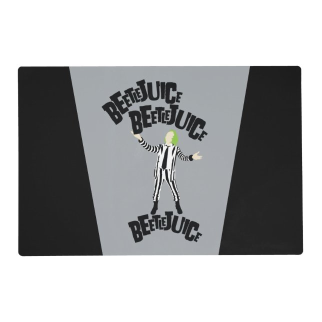 Beetlejuice Beetlejuice Beetlejuice Placemat (Front)