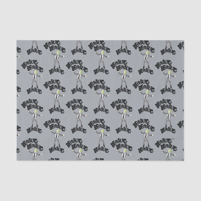 Beetlejuice Beetlejuice Beetlejuice Tissue Paper (Front)