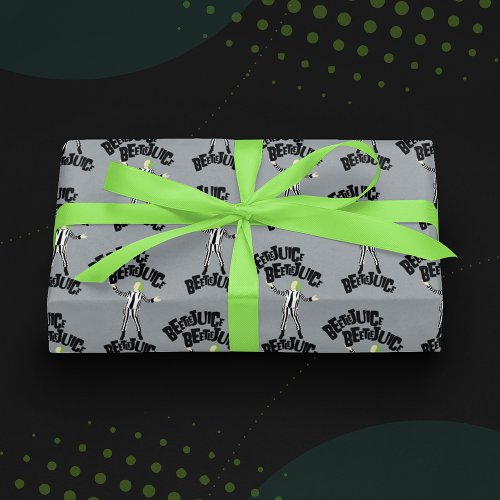 Beetlejuice Beetlejuice Beetlejuice Wrapping Paper