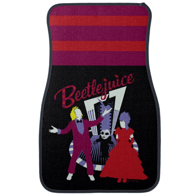 Beetlejuice | Beetlejuice & Lydia Wedding Car Floor Mat (Front)