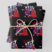 Beetlejuice | Beetlejuice & Lydia Wedding Wrapping Paper Sheets