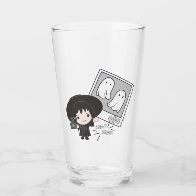 Beetlejuice | Chibi Lydia Ghost Photography Glass (Front)