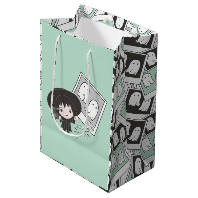 Beetlejuice | Chibi Lydia Ghost Photography Medium Gift Bag (Front Angled)