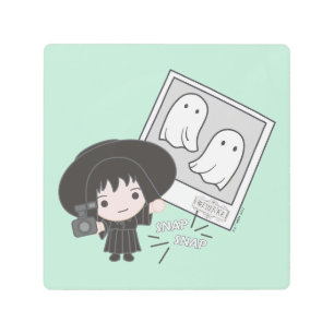 Beetlejuice   Chibi Lydia Ghost Photography Metal Print