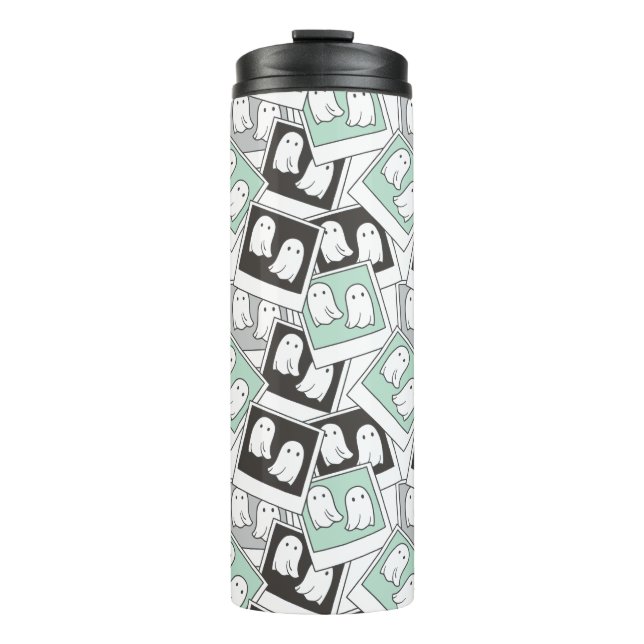 Beetlejuice | Chibi Lydia Ghost Photography Thermal Tumbler (Front)