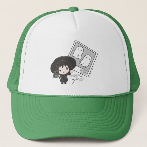 Beetlejuice  Chibi Lydia Ghost Photography Trucker Hat
