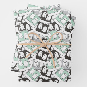 Beetlejuice Chibi Lydia Ghost Photography Wrapping Paper Sheets