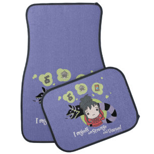 Beetlejuice   Chibi Lydia "Strange and Unusual" Car Floor Mat