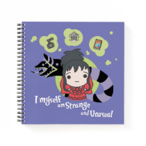 Beetlejuice | Chibi Lydia "Strange and Unusual" Notebook Beetlejuice | Chibi Lydia "Strange and Unusual" Notebook