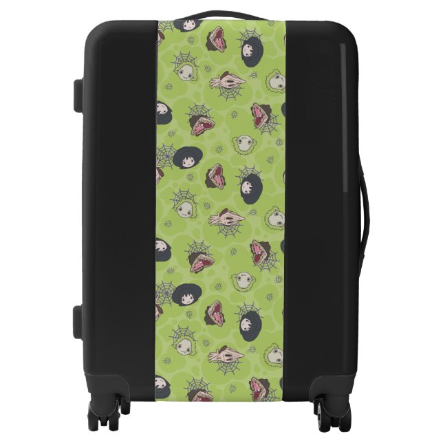 Beetlejuice | Cute Chibi Toss Pattern Luggage (Front)