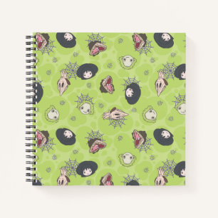 Beetlejuice   Cute Chibi Toss Pattern Notebook