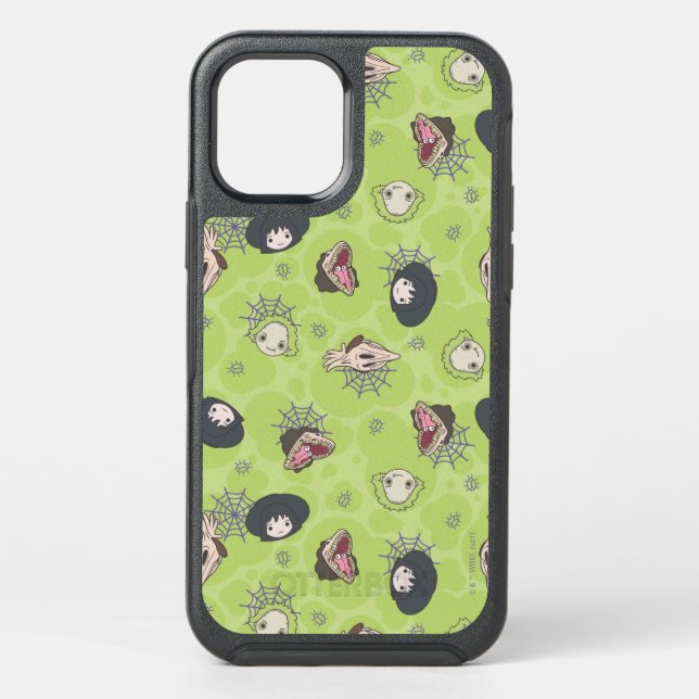 Beetlejuice | Cute Chibi Toss Pattern Otterbox iPhone Case (Back)