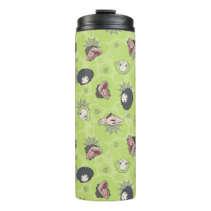Beetlejuice Cute Chibi Toss Pattern Thermal Tumbler