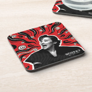 Beetlejuice Delia Deetz Beverage Coaster