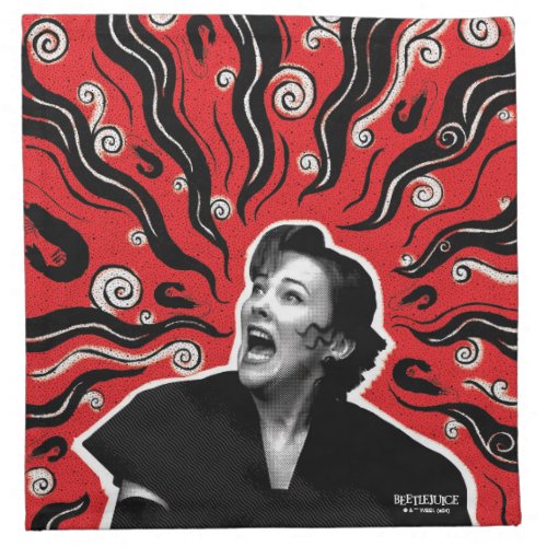 Beetlejuice  Delia Deetz Cloth Napkin