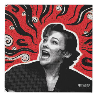 Beetlejuice | Delia Deetz Faux Canvas Print