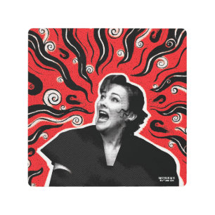 Beetlejuice Delia Deetz Metal Print