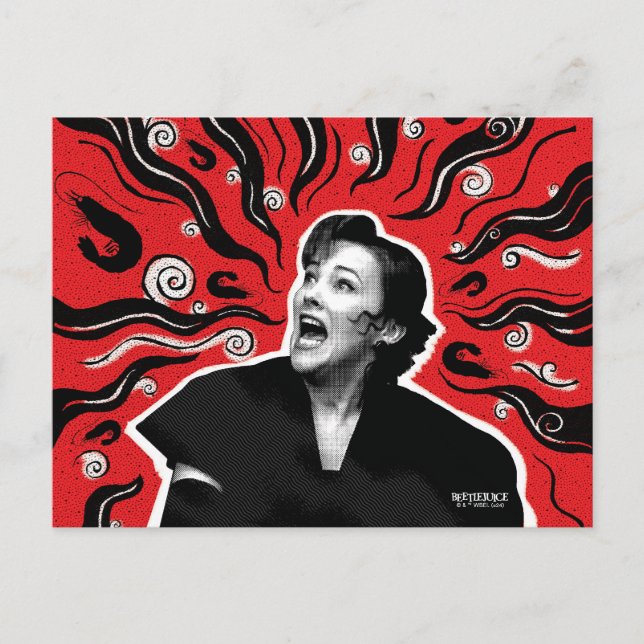 Beetlejuice | Delia Deetz Postcard (Front)
