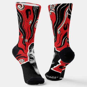 Beetlejuice Delia Deetz Socks