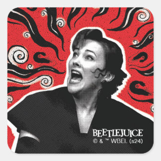 Beetlejuice | Delia Deetz Square Sticker