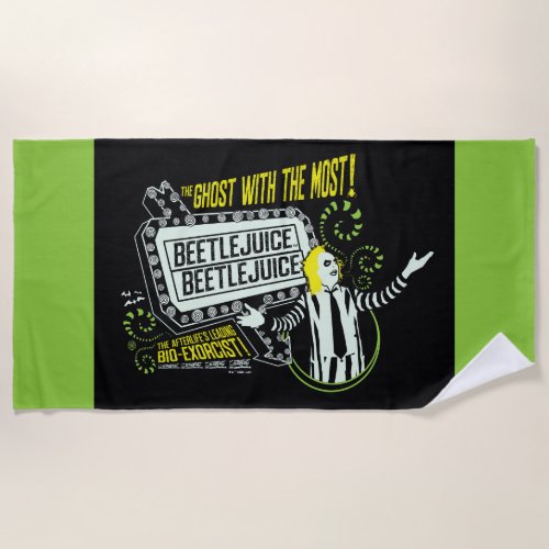 Beetlejuice | "Ghost With The Most" Marquee