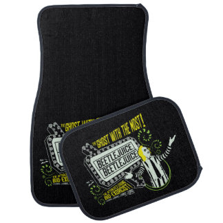 Beetlejuice | "Ghost With The Most" Marquee Car Floor Mat