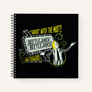 Beetlejuice "Ghost With The Most" Marquee Notebook