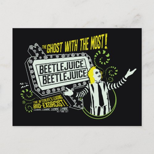 Beetlejuice | "Ghost With The Most" Marquee