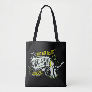 Beetlejuice "Ghost With The Most" Marquee Tote Bag