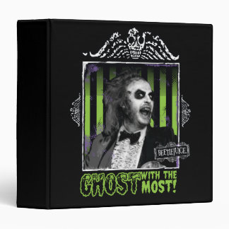 Beetlejuice | "Ghost With The Most" Portrait 3 Ring Binder