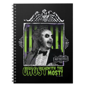 Beetlejuice "Ghost With The Most" Portrait Notebook