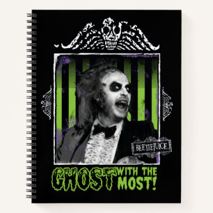 Beetlejuice "Ghost With The Most" Portrait Notebook